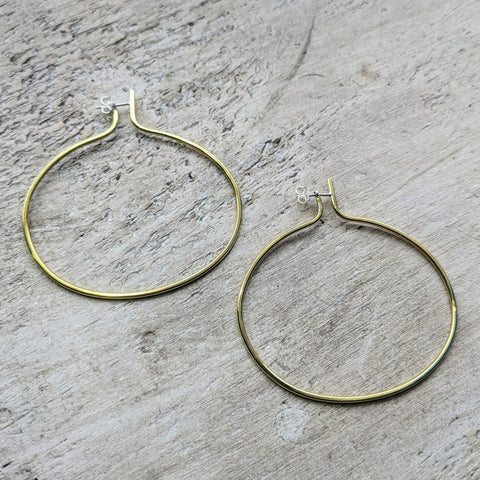 Gabrielle Desmarais // Armille.03 Earrings Brass