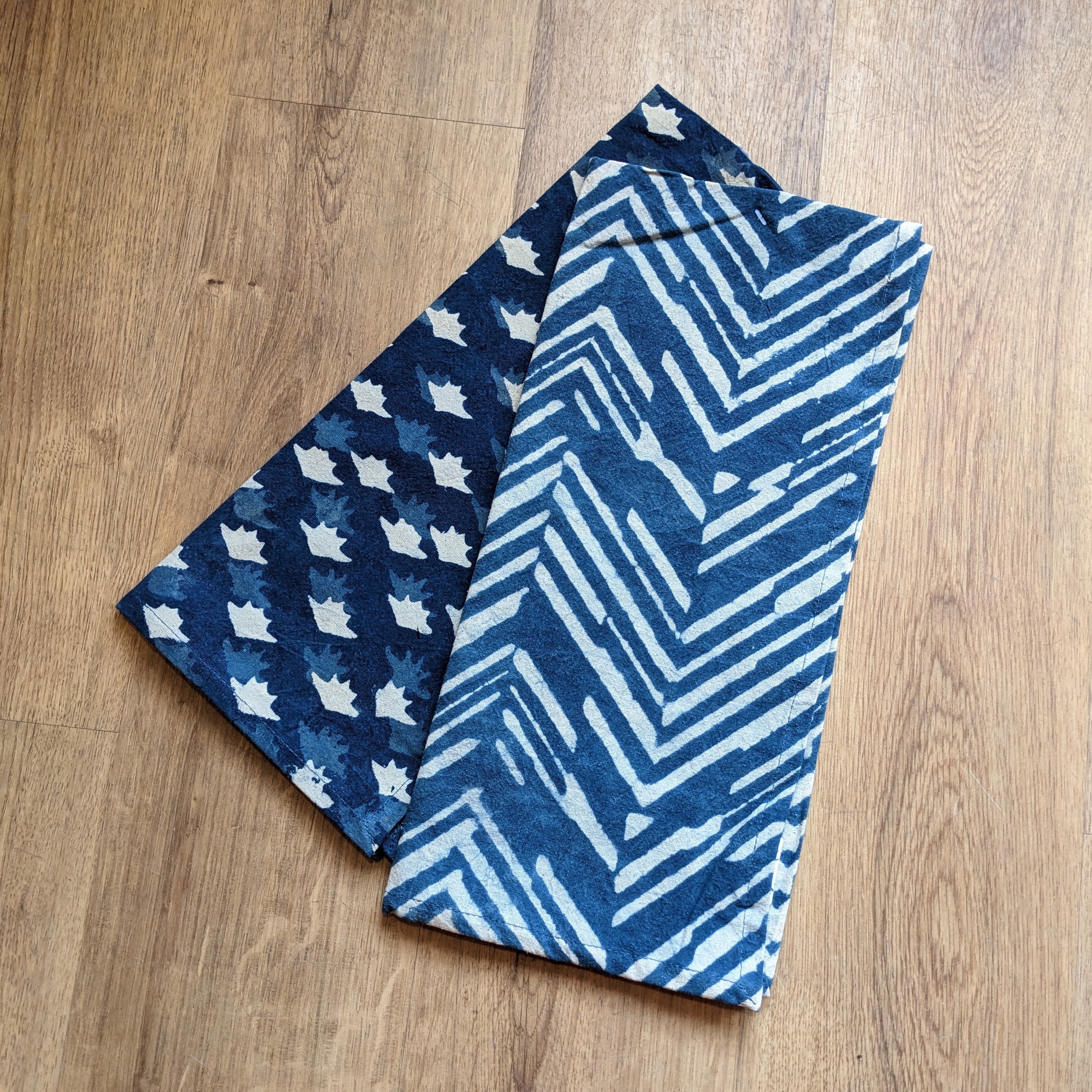 Danica // Heirloom Blockprint Towel Set of 2