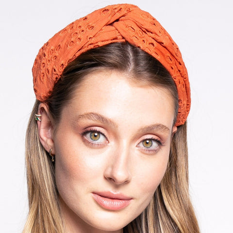 Pink Martini // Belle Headband Orange