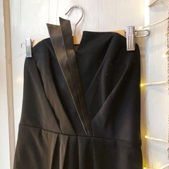 Eve Gravel // Abba Dress Black XS