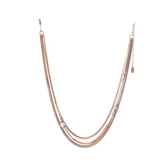 Hailey Gerrits // Nerissa Necklace Rose Quartz