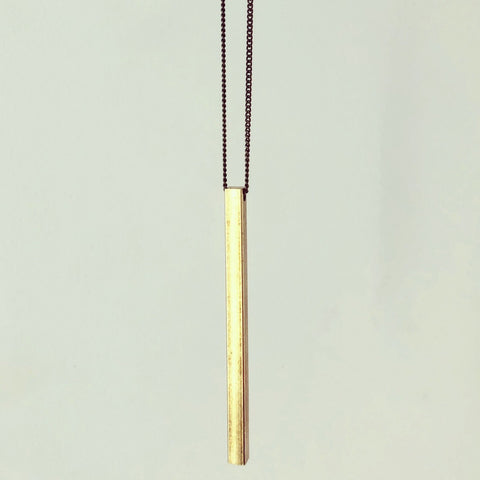 Souvenir // Brass Arc Threader w Labradorite