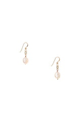 Hailey Gerrits // Sidra Drop Earrings Pearl
