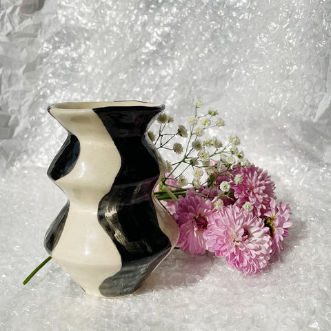 Days Eye Ceramics // Waves Bud Vase