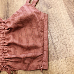 Gentle Fawn // Monroe Top Tuscan Rose