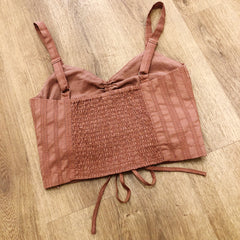 Gentle Fawn // Monroe Top Tuscan Rose