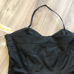 Maison by House of Spy // Black Strapless Dress L