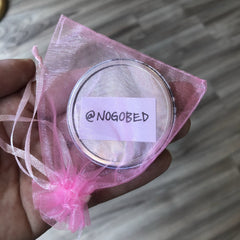 No Go Bed // Cloud Bunny Pocket Mirror