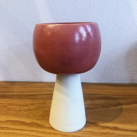 YYY // White/Rose Goblet