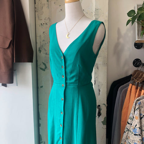 Annie 50 // Iles de Malte Dress Emerald