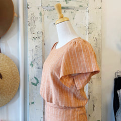 Dagg & Stacey // Dylan Top Saffron Stripe