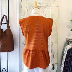 Des Petits Hauts // Kiridoum Top Orange Brulee/Dahlia