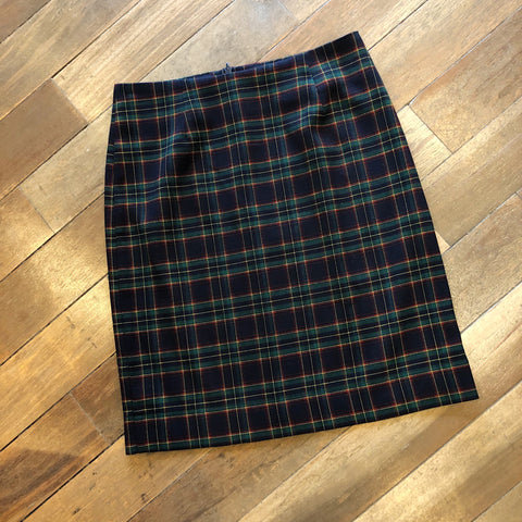 Birds of North America // Elepaio Plaid Skirt