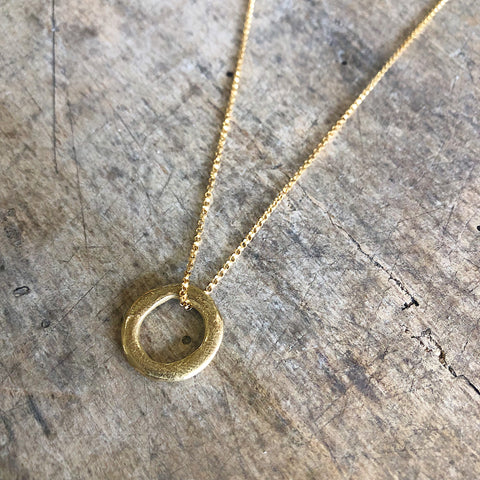 Hawkly // Ethereal Necklace Bronze
