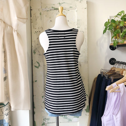 Blondie Apparel // Sunset Tank Stripe