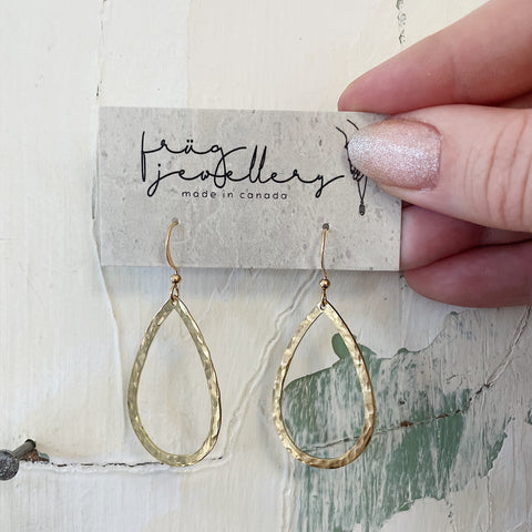 Hawkly // Emerge Earrings Bronze