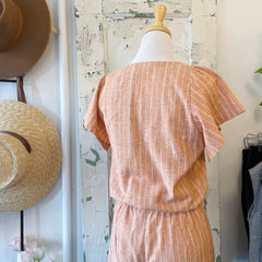 Dagg & Stacey // Dylan Top Saffron Stripe