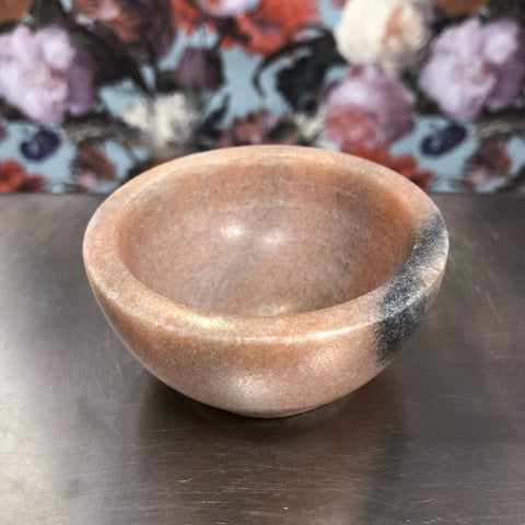 Danica // Pink Marble Bowl