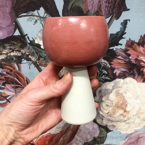 YYY // White/Rose Goblet