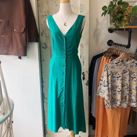 Annie 50 // Iles de Malte Dress Emerald