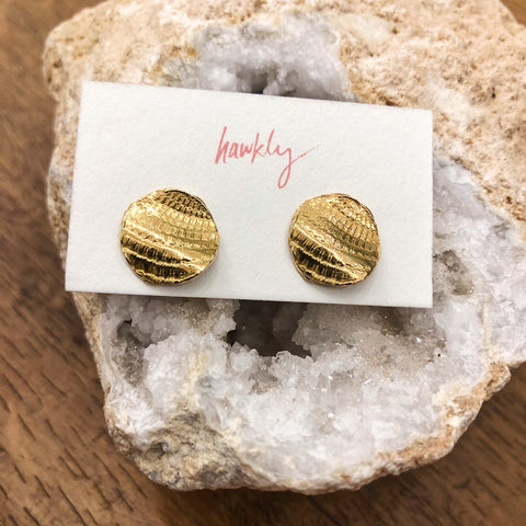 Hawkly // Nosara Bronze Studs