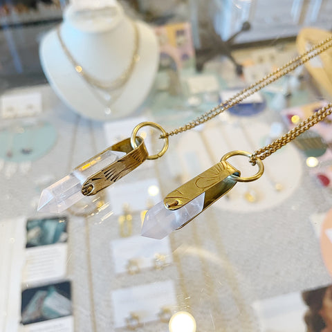 Hailey Gerrits // Marici Necklace Ametrine