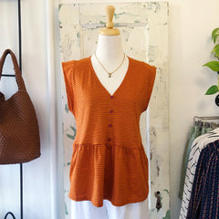 Des Petits Hauts // Kiridoum Top Orange Brulee/Dahlia